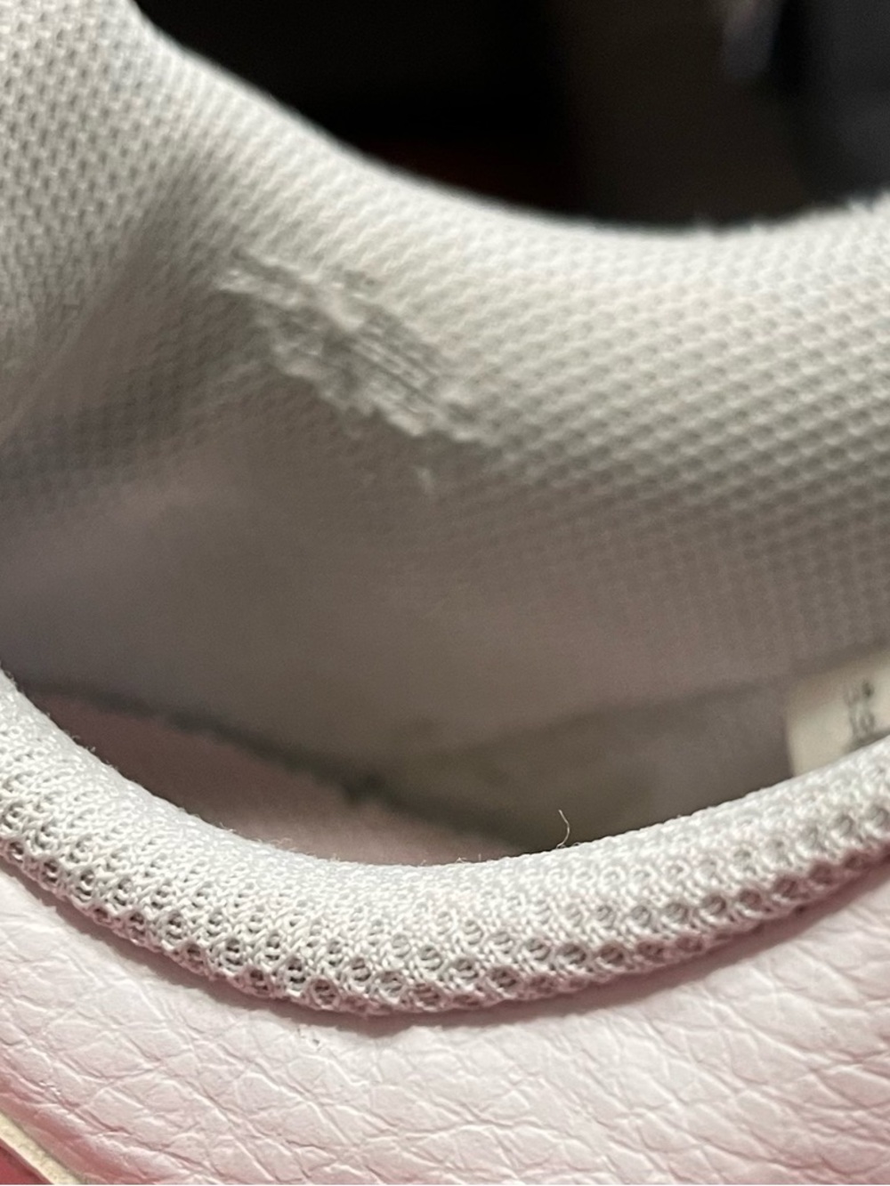 Nike Women’s Low-Top Sneaker in White, Gray & Pink - Picture 6 of 7